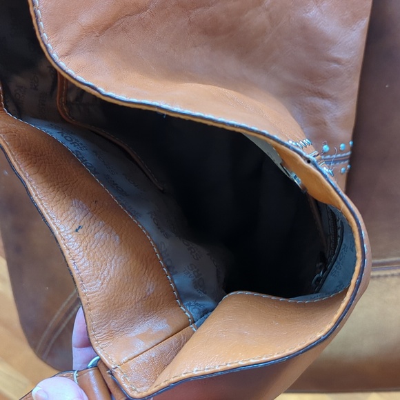 MICHAEL Michael Kors tan leather stuffed hobo - Picture 11 of 13